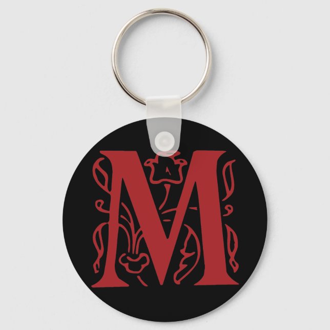 Porte-clés Lettre M (Recto)