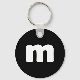 Porte-clés Lettre M Groupes Halloween Matching Team Easy Lazy