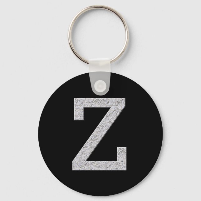 Porte-clés Lettre monogramme Z (Recto)