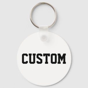 Porte-clés Lettre personnalisée pour papa de l'université, ca