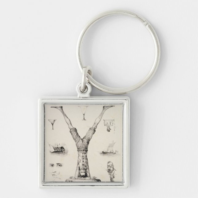Porte-clés Lettre Y d'une amorce d'alphabet (Devant)