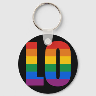 PORTE-CLÉS LETTRES D'AMOUR COUPLES - LO