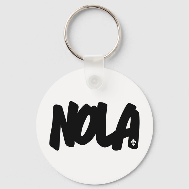 Porte-clés Lettres NOLA (Recto)
