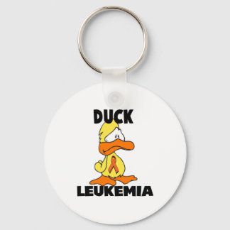 Porte-clés Leucémie du canard (Ruban orange)