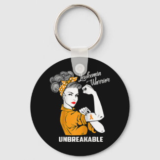 Porte-clés Leucémie Guerrier Indestructible Conscience Don Te