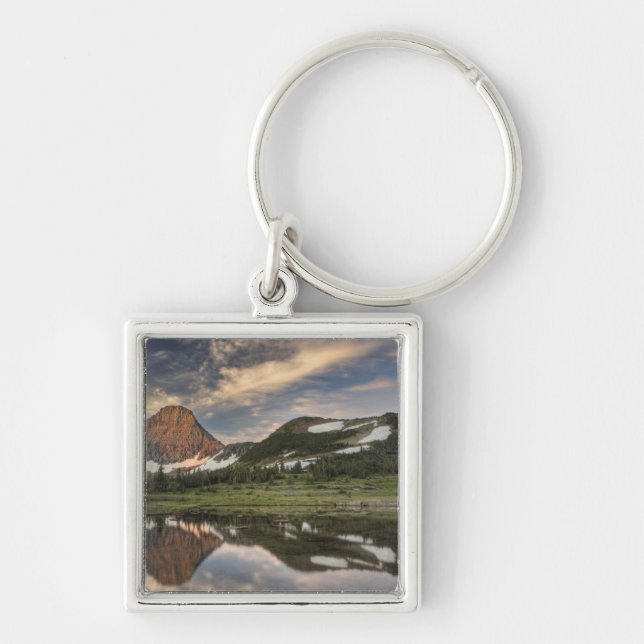 Porte-clés Lever de soleil et reflet, Glacier National Park, (Devant)