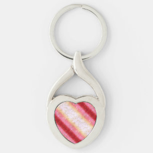 Porte-clés Lever du soleil de Sakura rose tombant