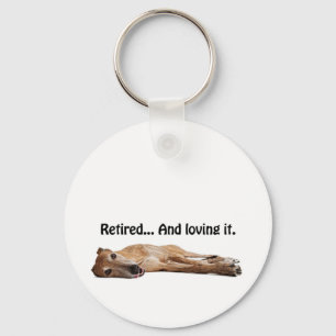 Porte-clés Lévrier de GVV retiré et l'aimant