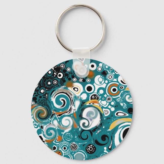 PORTE-CLÉS LEXA - ABSTRAIT (Recto)