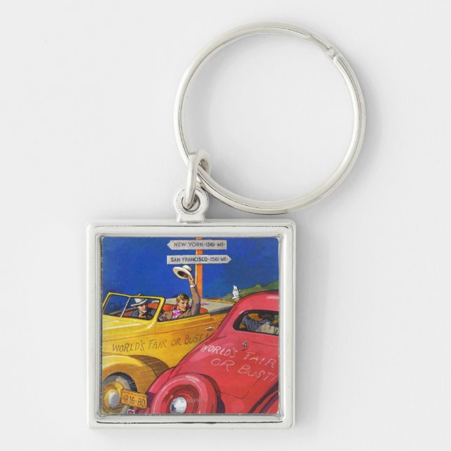 Porte-clés L'Exposition universelle ou le buste (Devant)
