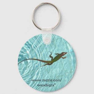 Porte-clés Lézard de natation