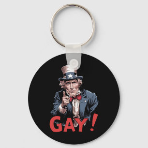 Porte-clés LGBT Gay Ally Pride Mois drôle