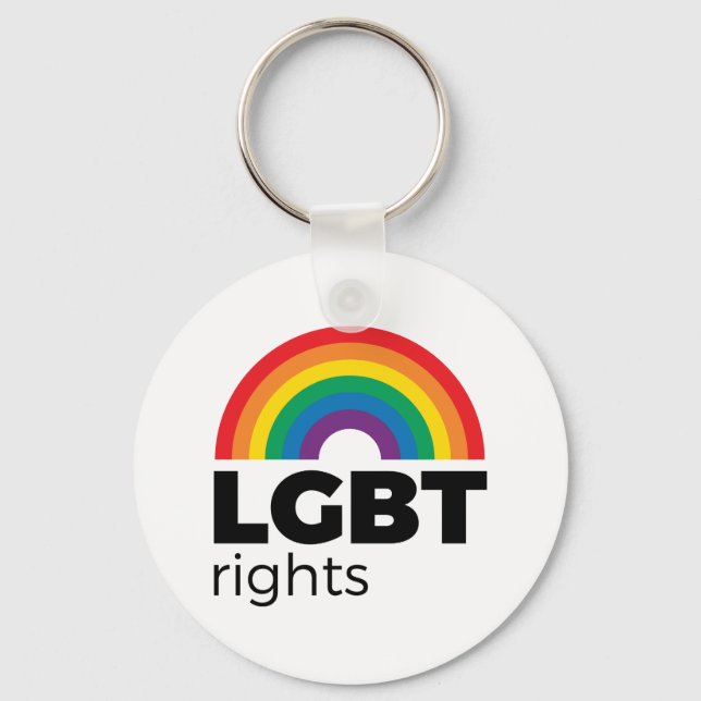 Porte-clés LGBT Ribow (Recto)