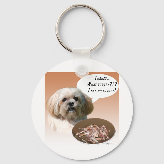 Porte-clés Lhassa Apso Turquie (Recto)