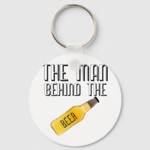 Porte-clés L'homme derrière la bière