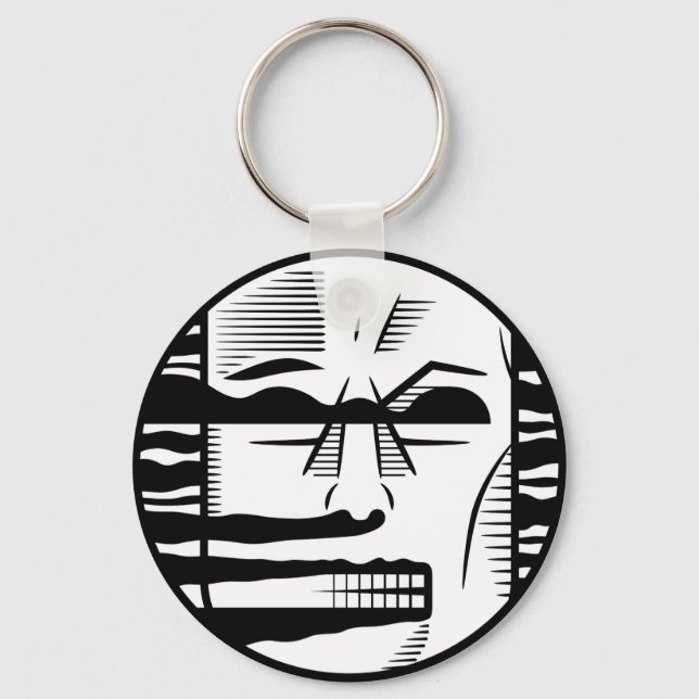 Porte-clés L'homme sombre (Recto)