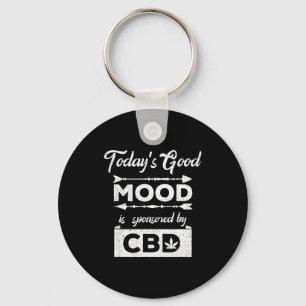 Porte-clés L'humeur du jour parrainée Cbd
