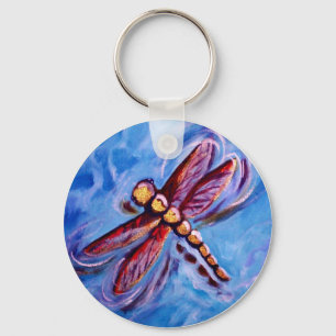 Porte-clés Libellule Art~Keychain
