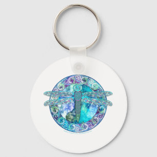 Porte-clés libellule celtique cool