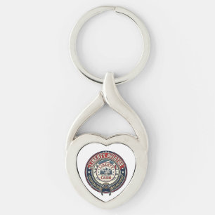 Porte-clés Liberty Aviator Patriotique Aviation Patriotique V
