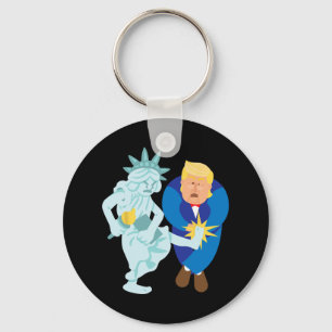 Porte-clés Liberty lance la démo anti-Donald de Trump 2020