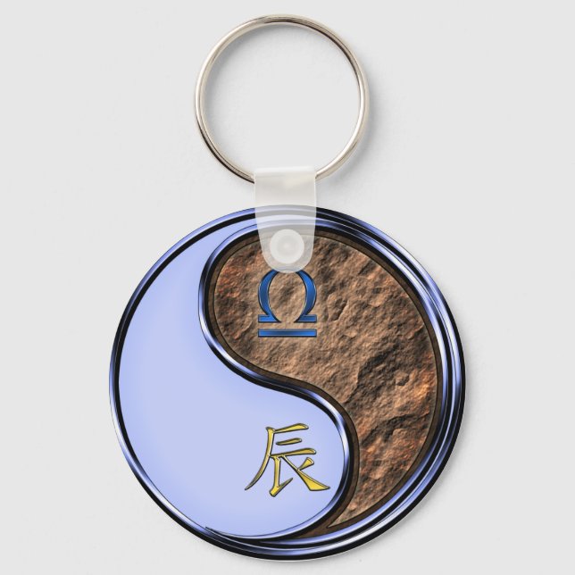 Porte-clés Libra & Earth Dragon (Recto)