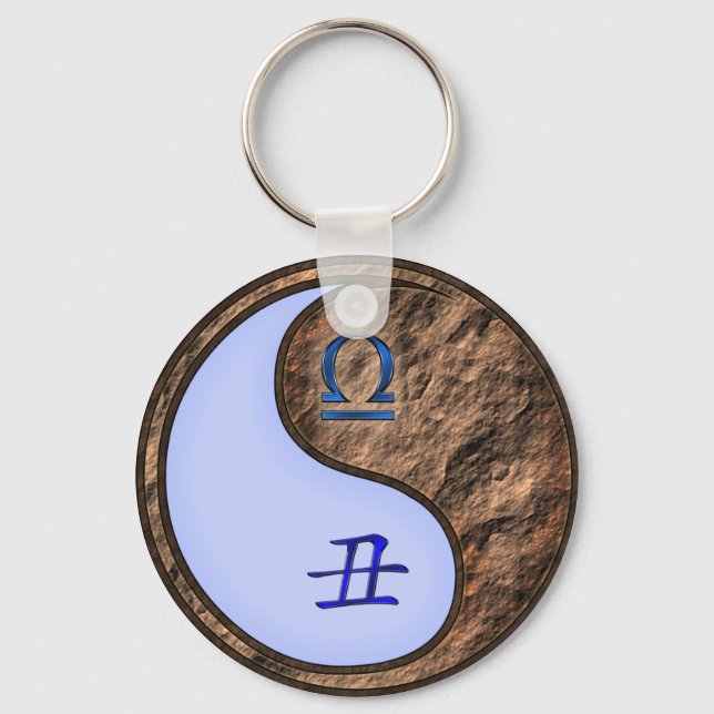 Porte-clés Libra & Earth Ox (Recto)
