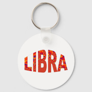Porte-clés Libra - Firey Orange Bleu Jaune