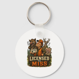 Porte-clés Licensed To Miss