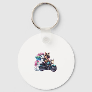 Porte-clés Licorne à moto Filles Femmes Enfants Germa