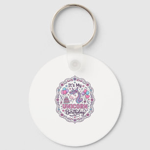 Porte-clés Licorne C'est Mon Anniversaire De Licorne T Shirt