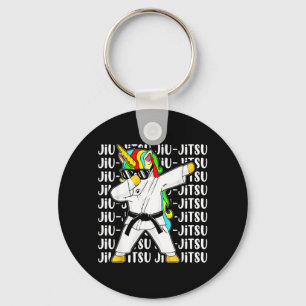 Porte-clés Licorne Dabbing Jiu Jitsu Brésilien Filles BJJ MMA
