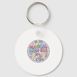 Porte-clés Licorne Dans Mon Ère De Maman Magique Drôle De Mai