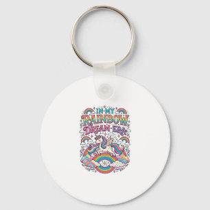 Porte-clés Licorne Dans Mon Rêve Arc-en-ciel Ère Vêtements Co