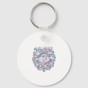 Porte-clés Licorne Magique Depuis la Naissance Original Graph