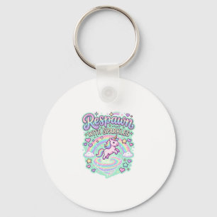 Porte-clés Licorne Réapparition avec des étincelles Premium V