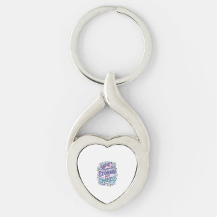 Porte-clés Licorne Tempétueux mais Étincelant Rétro Style Cad