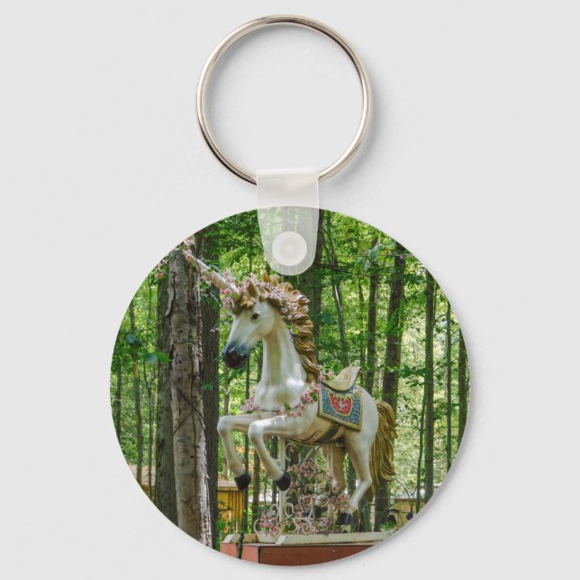 Porte-clés Licorne Vintage (Recto)