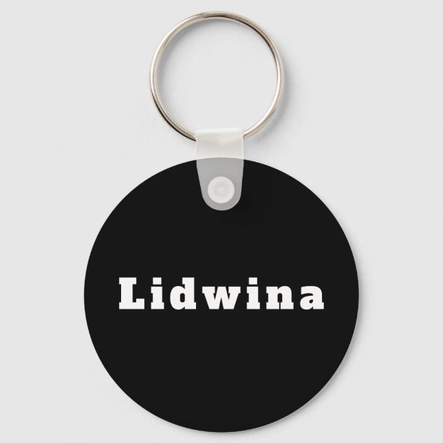 Porte-clés Lidwina (Recto)