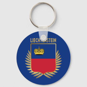 Porte-clés Liechtenstein Flag Shield