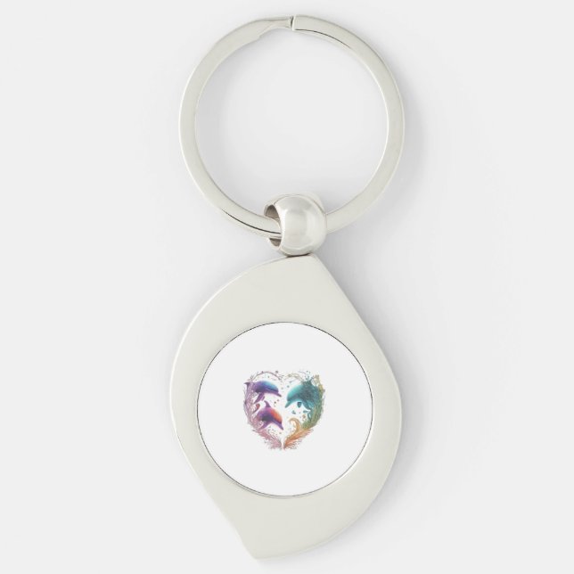 Porte-clés Lien durable d'amour entre sœur et frère  (Devant)