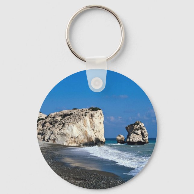 Porte-clés Lieu de naissance d'Aphrodite, Pissouri, Chypre (Recto)