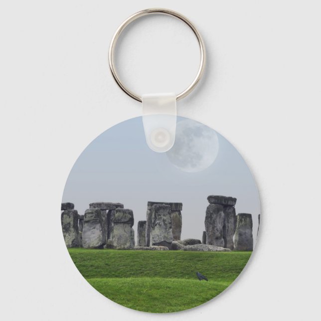 Porte-clés Lieu historique antique de Stonehenge (Recto)