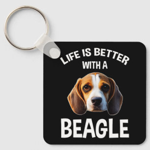Porte-clés Life Is Better With A Beagle