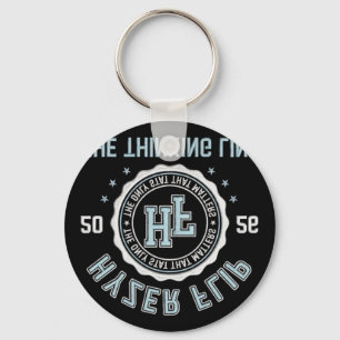 Porte-clés Ligne de pensée Hyzer Flip Crest de golf de disque