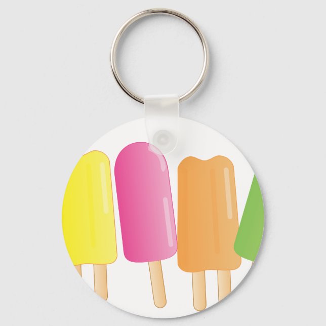 Porte-clés Ligne Ice-Pop vers le haut (Recto)