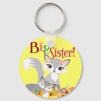 Porte-clés Lil Foxies Grand Porte - clé Soeur