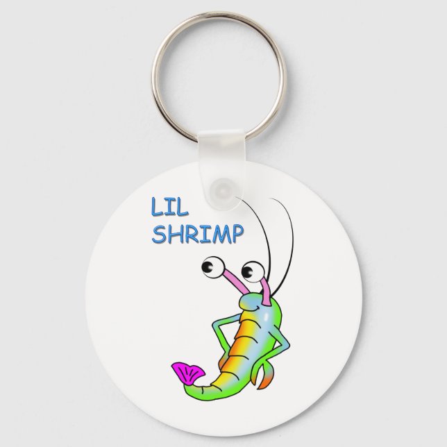 Porte-clés lil shrimp (Recto)