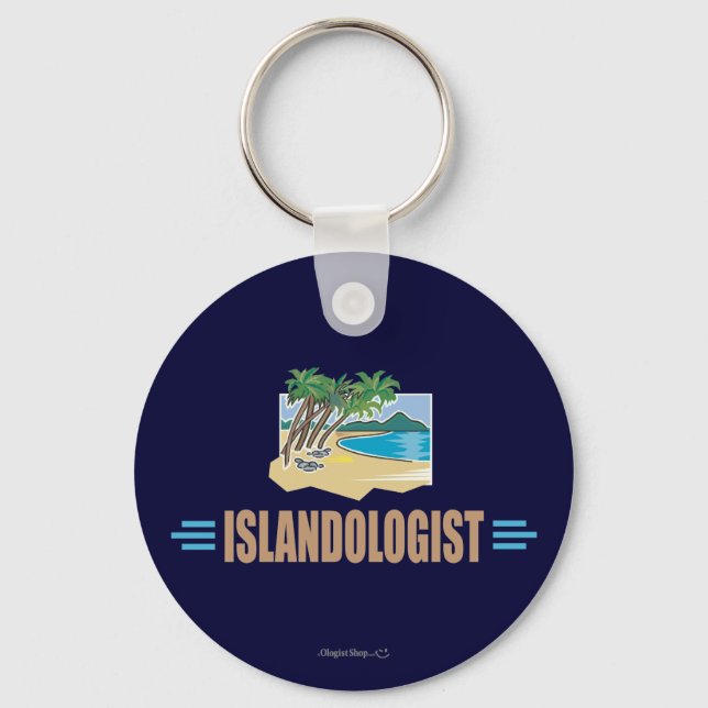 Porte-clés L'île de Plage (Recto)