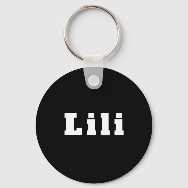 Porte-clés Lili (Recto)